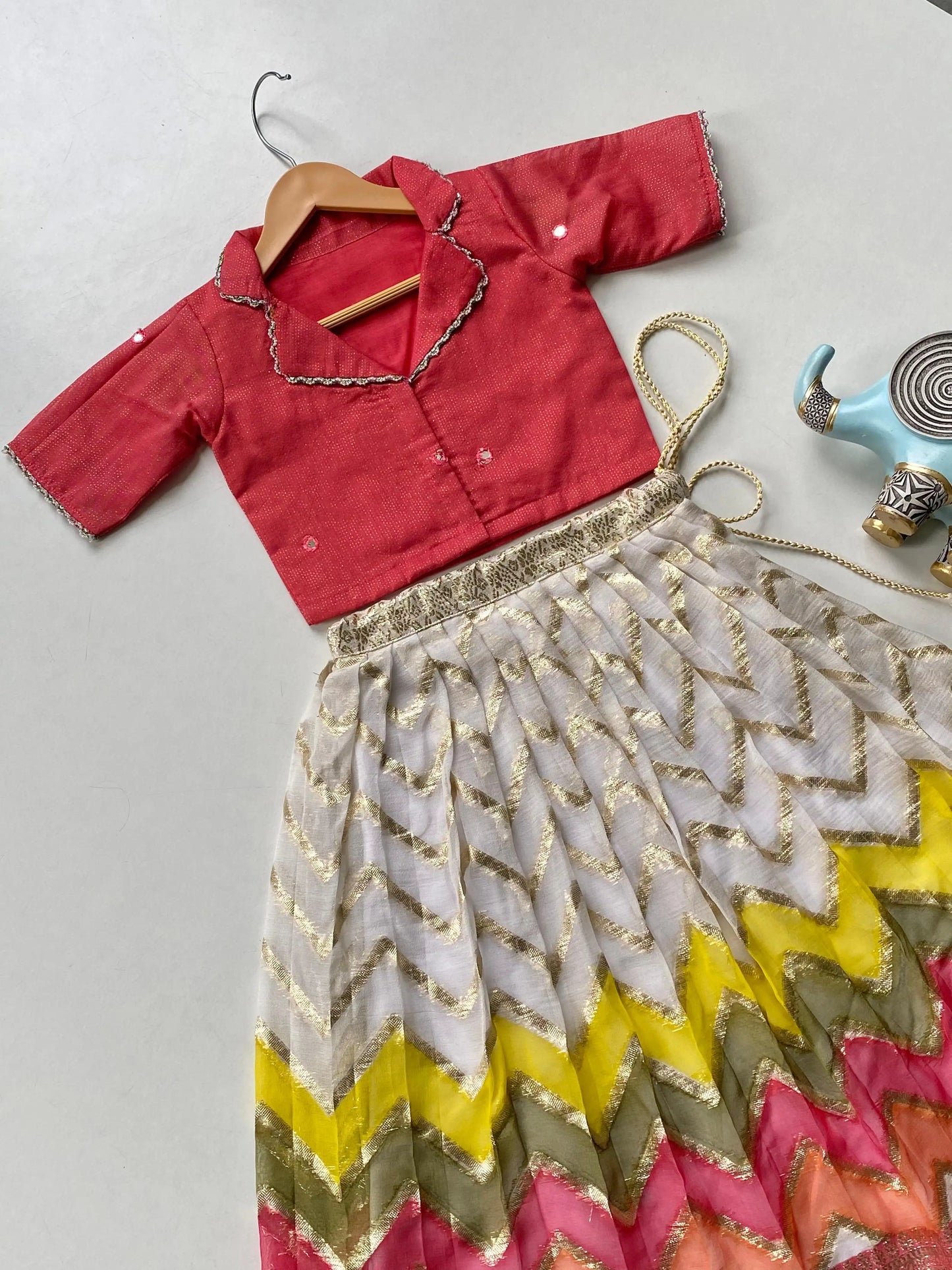 Kids Festive Lehenga Choli Set (1 Month–16 Years)