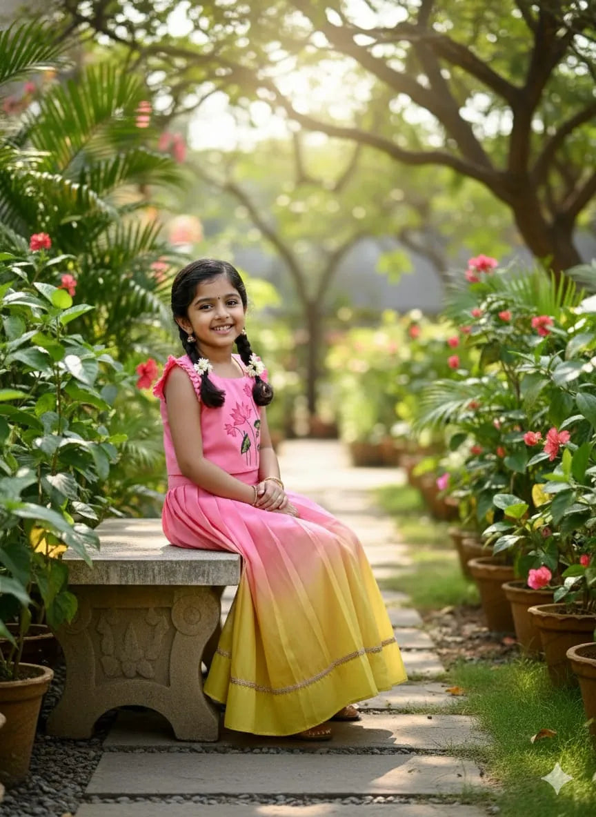 Pulmy Silk 2D Print Kalamkari Choli - Pink