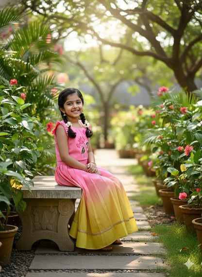 Pulmy Silk 2D Print Kalamkari Choli - Pink