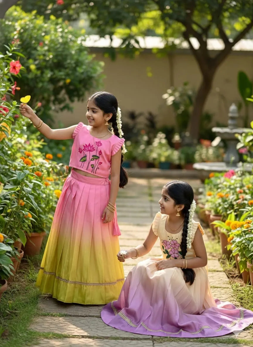 Pulmy Silk 2D Print Kalamkari Choli - Pink