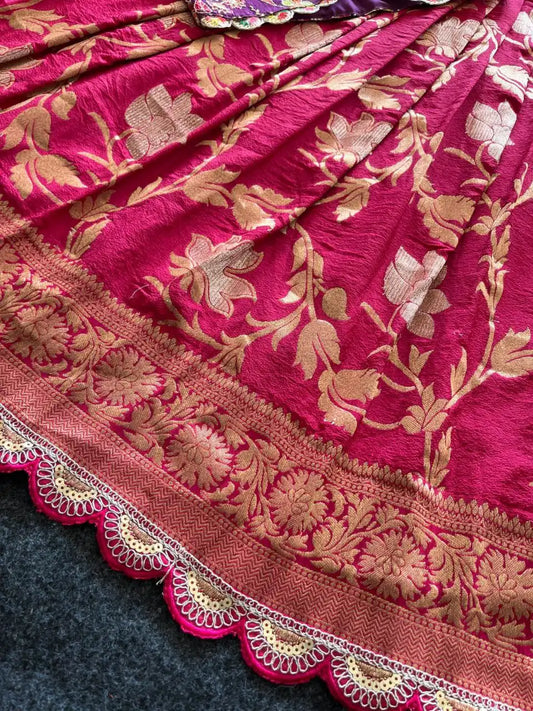 Position Printed Floral Gown - Pink