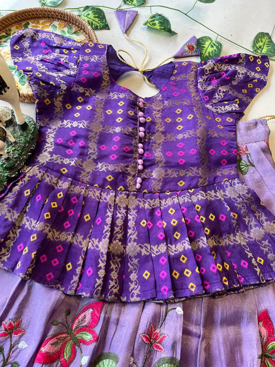 Pichwai Kids Collection - Lavender