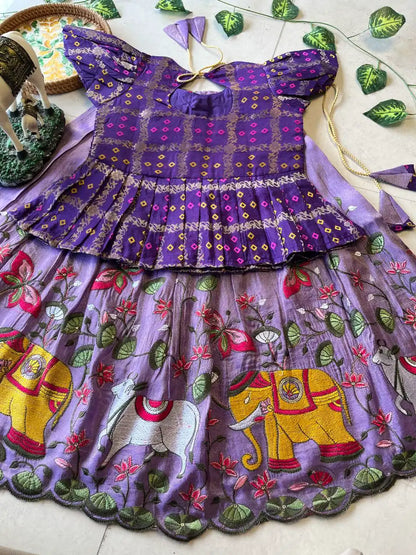 Pichwai Kids Collection - Lavender