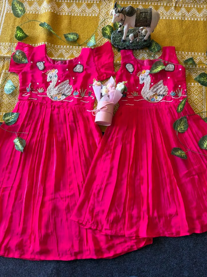 Princess Swan Kids Gown