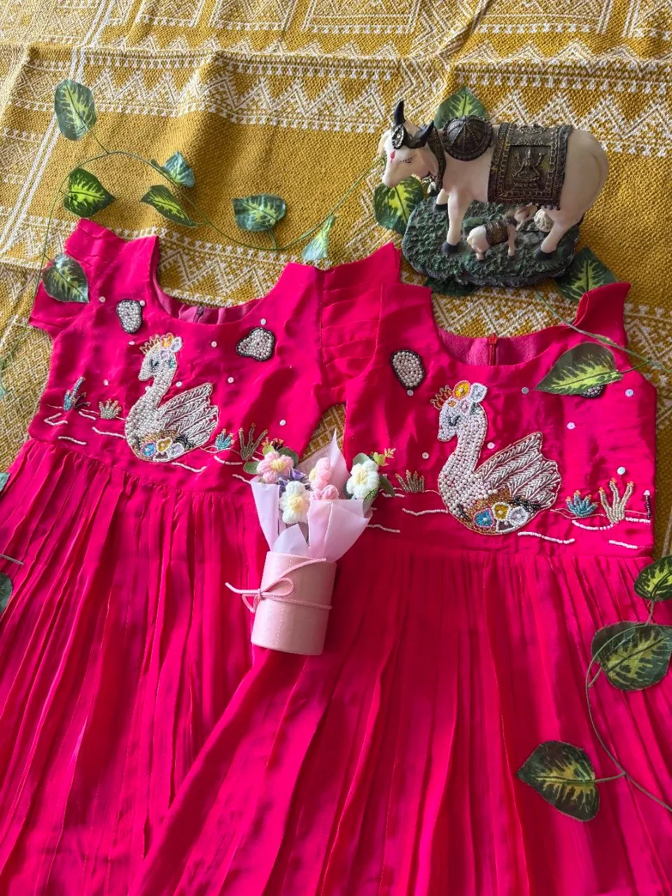 Princess Swan Kids Gown