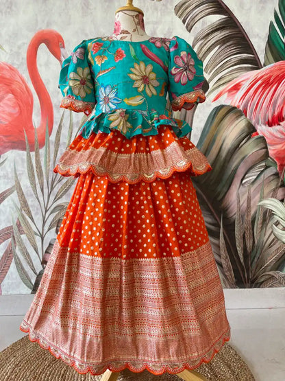 Position Printed Floral Gown - Sky