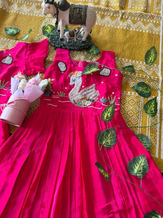 Princess Swan Kids Gown