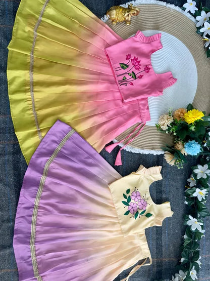 Pulmy Silk 2D Print Kalamkari Choli - Pink