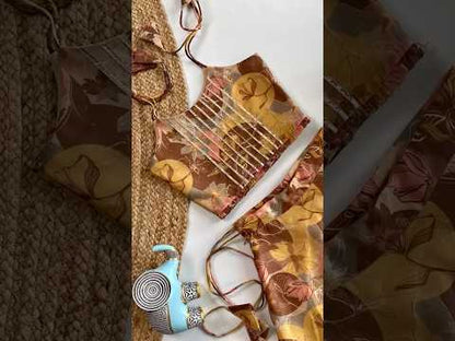 Aesthetic Floral Printed Beautiful Gown