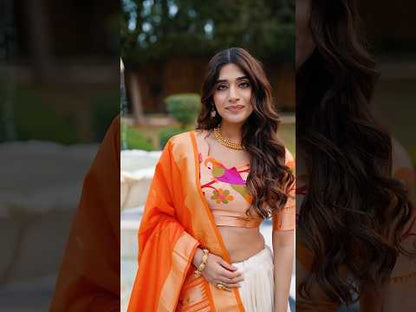 Paithani Vichitra Silk Wedding Lehenga Choli Set